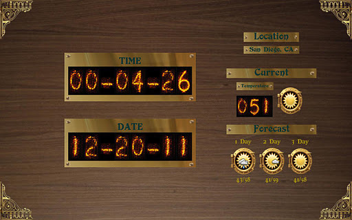 Steampunk Clock截图2