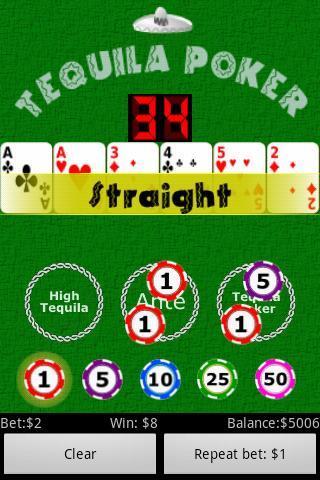 Tequila Poker FREE截图1