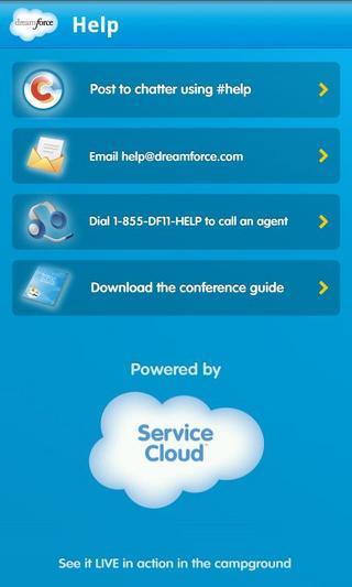 Dreamforce 2011截图2