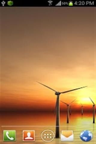 Sunset windmill截图4