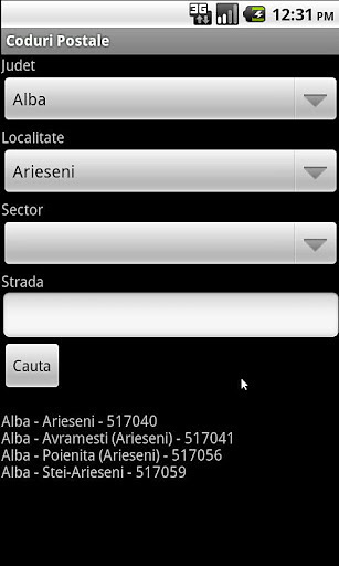 Romanian Postal Codes截图1