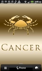 Cancer Zodiac Gold WP截图2