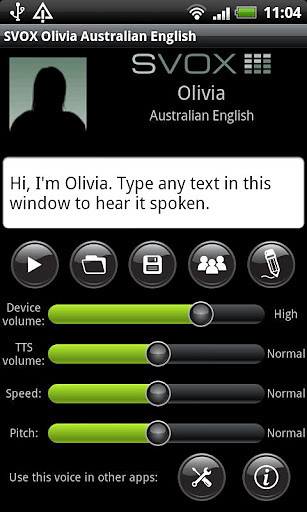 SVOX AU English Olivia Trial截图1