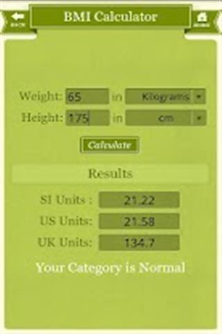 Diet Plus-Multiple Health Calc截图5