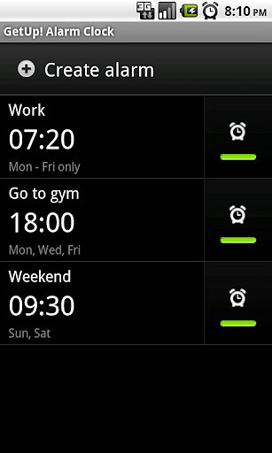 GetUp! Alarm Trial截图1