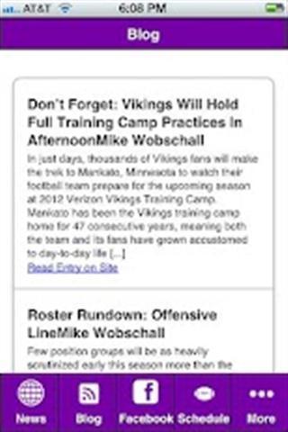 Minnesota Vikings News截图7