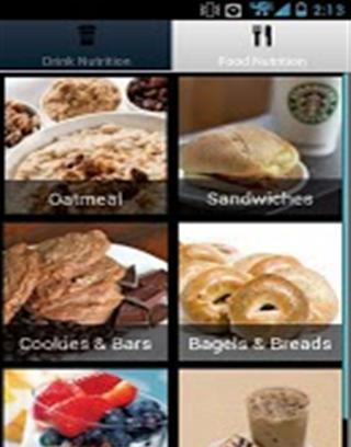 Starbucks Nutrition Guide截图5