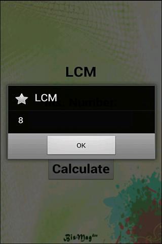 LCM Least Common Multiple截图1