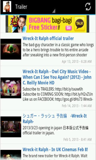 Wreck-It Ralph Fan App截图5