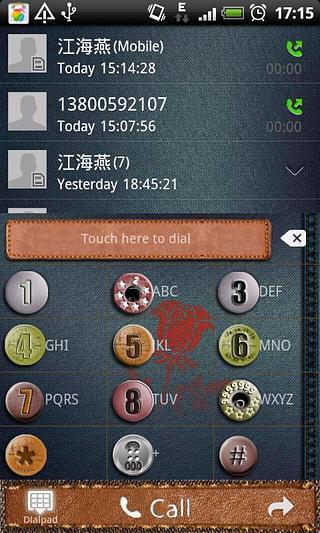 Go Contacts Cowboy Theme截图3