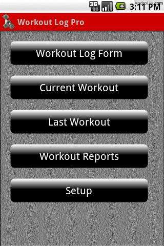 健身日志 Workout Log Lite截图1