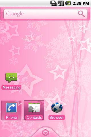 Stars Flakes Theme截图1