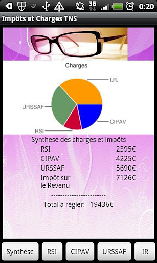 Impot et Charges Lite截图4