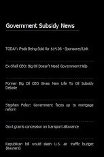 Government Subsidy News截图2