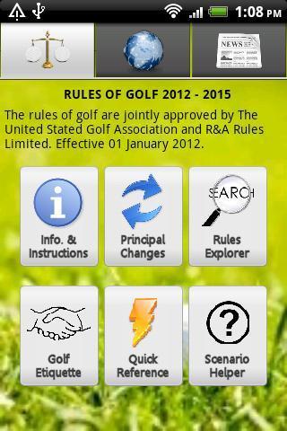 Golf Rules Lite截图3