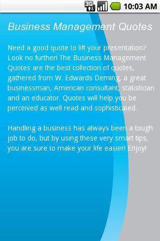 Business Management Quotes截图2