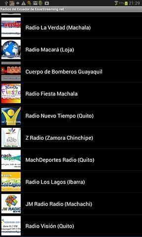 厄瓜多尔收音机截图2