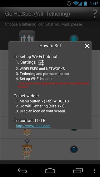 Go Wifi Tethering截图11