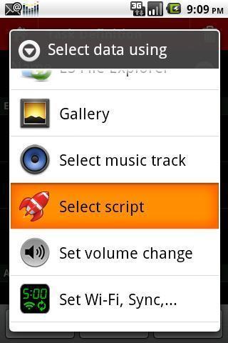 SL4A Script Launcher截图2