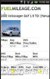 The Fuel Mileage Tracker截图1