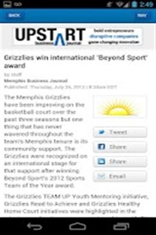 The Memphis Business Journal截图2