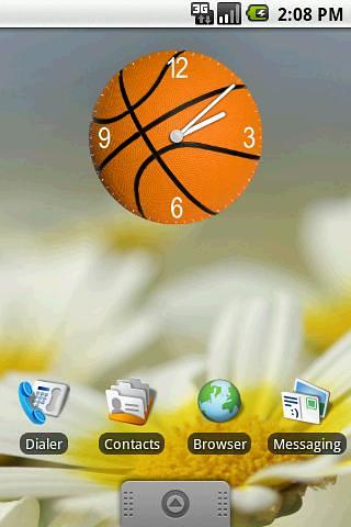 Basketball Clock Widget 2x2截图1