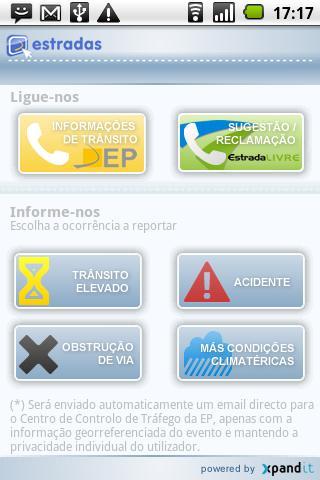 Estradas.pt - Vers&atilde;o Android截图6