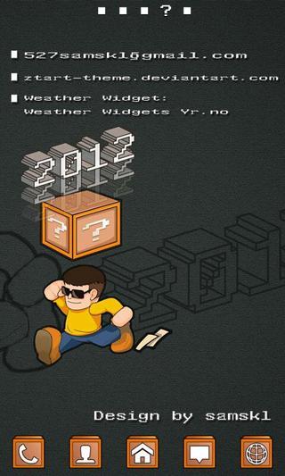 我的2012 Theme GO截图6