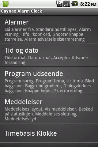 Caynax Alarm Clock Dansk截图1