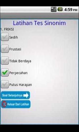 Pembelajaran Psikotes截图2