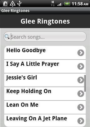 Glee Ringtones截图1