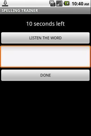 Spelling Trainer截图5