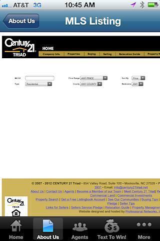Century 21 triad截图2