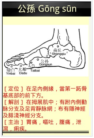 养生按摩穴位图截图1