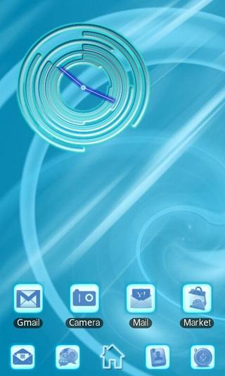 Blue Chill Clock截图2