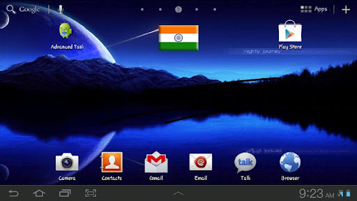 India Flag Widget截图2