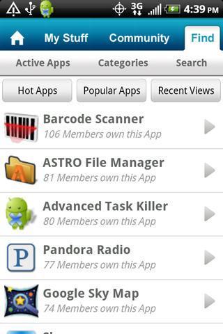 RawApps, App Recommendations截图1