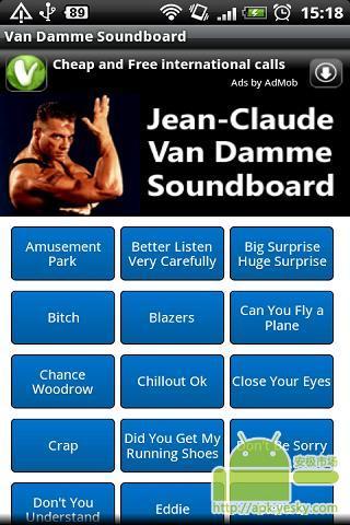 Jean Claude Van  Damme 声音截图2