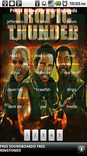 Tropic Thunder Soundboard截图1