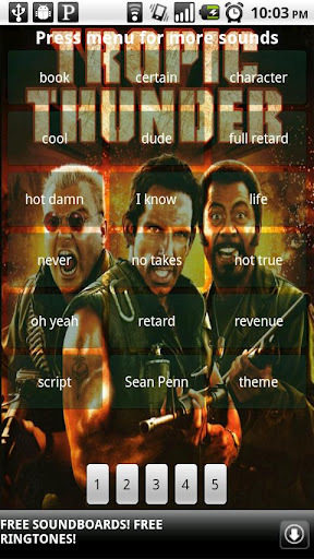 Tropic Thunder Soundboard截图2