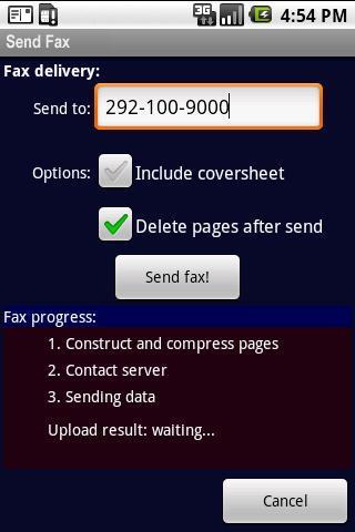 Mobile Fax Free截图2