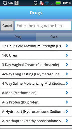 Micromedex Drug Information截图1