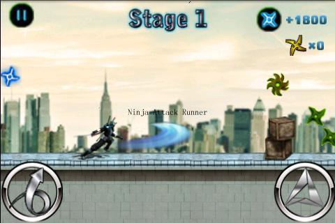 Ninja Attack Runner截图2