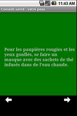 Conseils santé : votre peau截图2