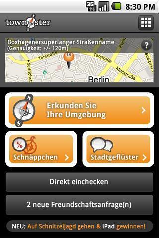 Berlin Townster - Freizeit App截图1