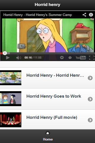 Kids classic Horrid Henry截图2