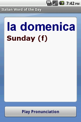 Italian Word of the Day截图2