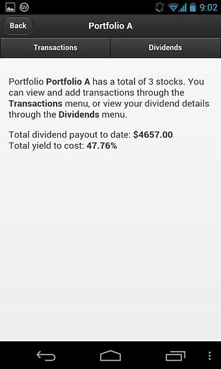 Dividend Tracker截图2