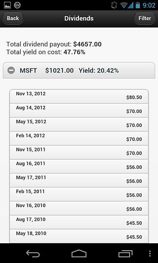 Dividend Tracker截图6