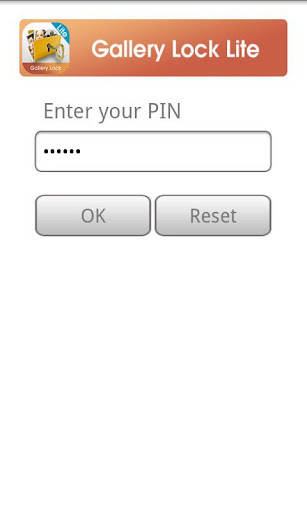 Gallery Lock Lite截图1